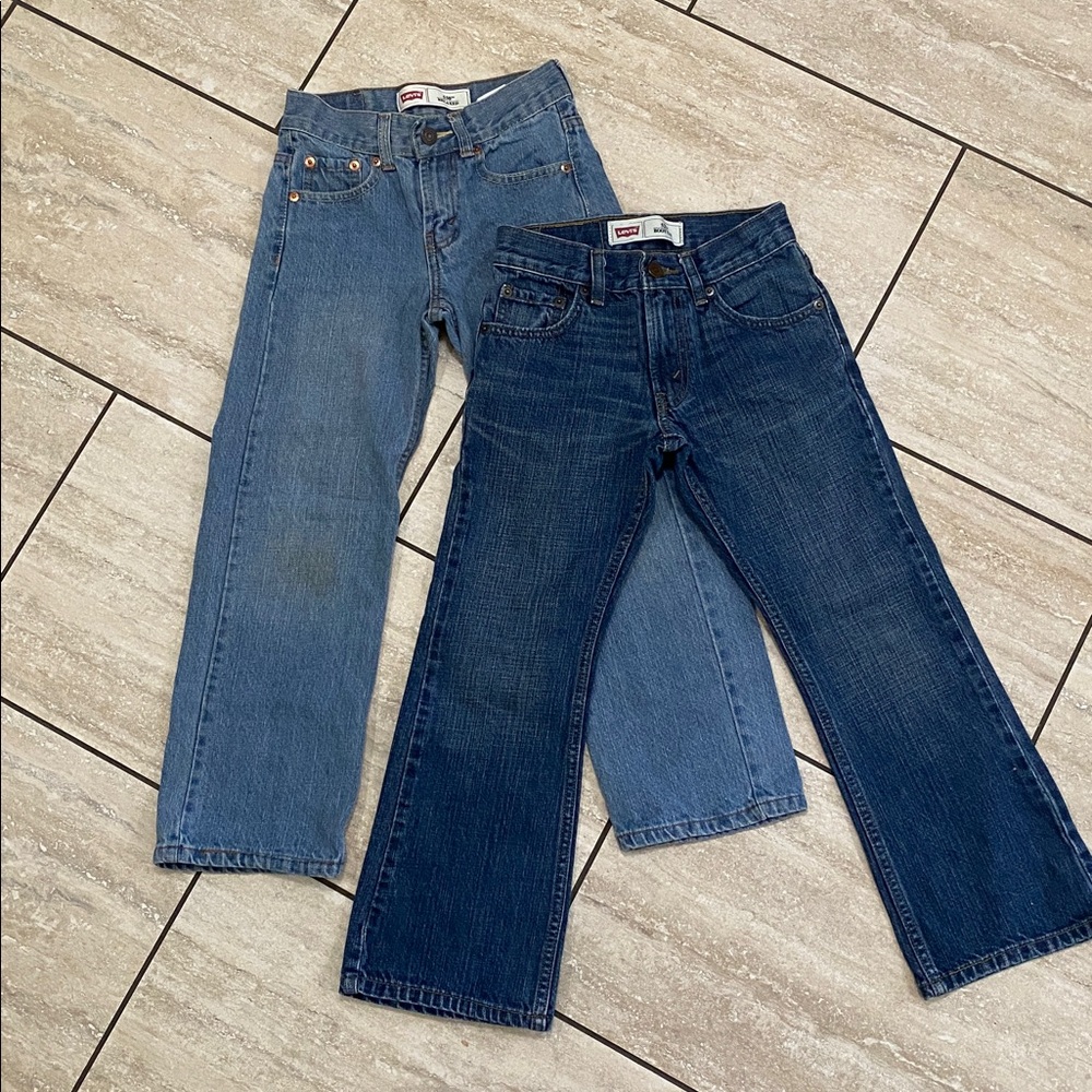 Levi's Kids Jeans - Light Blue and Dark Blue